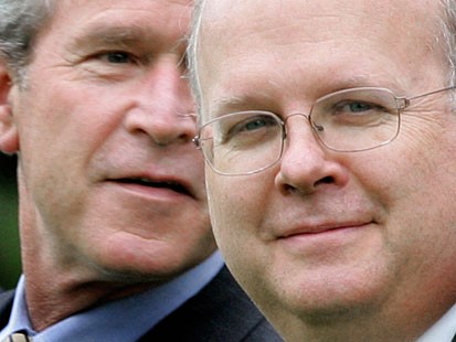 Karl Rove & George Bush